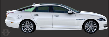 Afbeelding van Zijruit rechts Jaguar XJ