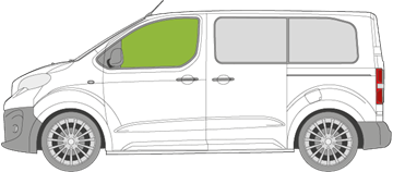 Afbeelding van Zijruit links Citroën Space Tourer 