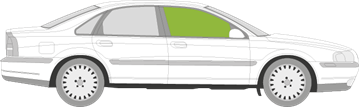 Afbeelding van Zijruit rechts Volvo S80 