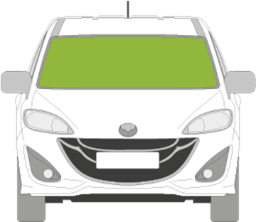 Afbeelding van Voorruit Mazda 5 2010-2013 sensor 