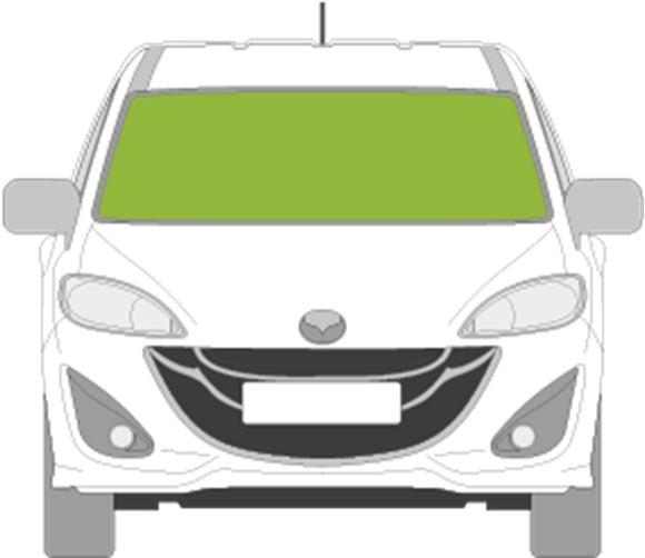 Afbeelding van Voorruit Mazda 5 2010-2013 sensor 