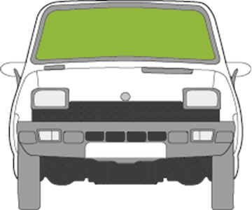 Afbeelding van Voorruit Renault 5