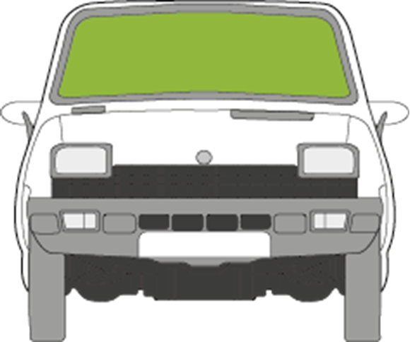 Afbeelding van Voorruit Renault 5
