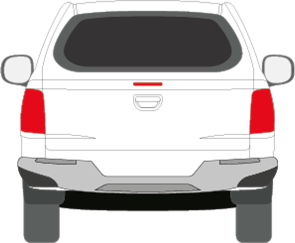Afbeelding van Achterruit Fiat Fullback 4 deurs (DONKERE RUIT)
