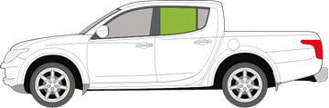 Afbeelding van Zijruit links Fiat Fullback 4 deurs
