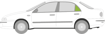Afbeelding van Zijruit links Fiat Marea sedan