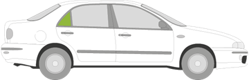 Afbeelding van Zijruit rechts Fiat Marea sedan