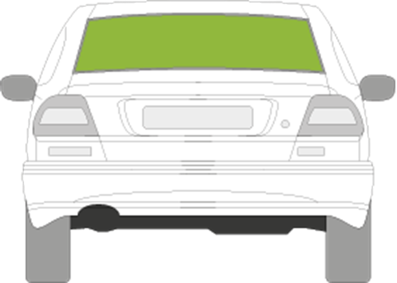 Afbeelding van Achterruit Volvo C70 2 deurs coupé