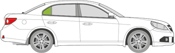 Afbeelding van Zijruit rechts Chevrolet Epica sedan