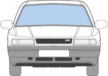 Afbeelding van Voorruit Mazda 323 sedan