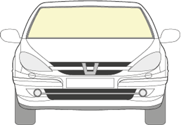 Afbeelding van Voorruit Peugeot 607 (2000-2004)