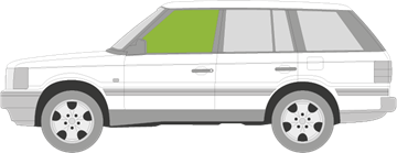 Afbeelding van Zijruit links Range Rover  