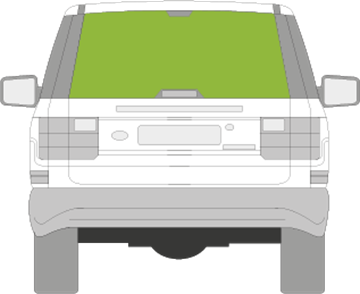 Afbeelding van Achterruit Range Rover 