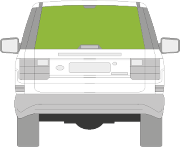 Afbeelding van Achterruit Range Rover 
