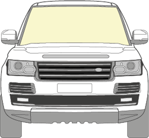 Afbeelding van Voorruit Range Rover coated  2015-2016 sensor verwarmd 