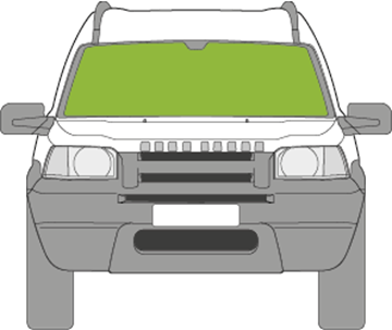 Afbeelding van Voorruit Land Rover Freelander 5 deurs  verwarmd 