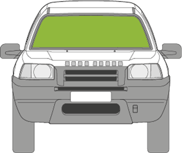 Afbeelding van Voorruit Land Rover Freelander 3 deurs