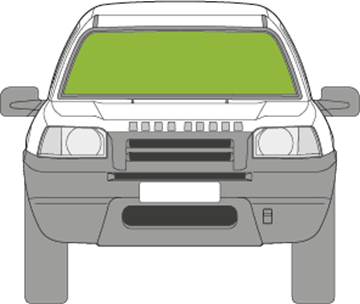 Afbeelding van Voorruit Land Rover Freelander 3 deurs  verwarmd 