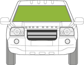 Afbeelding van Voorruit Land Rover Freelander sensor  verwarmd