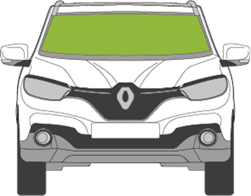 Afbeelding van Voorruit Renault Kadjar 2018- sensor camera verwarmd