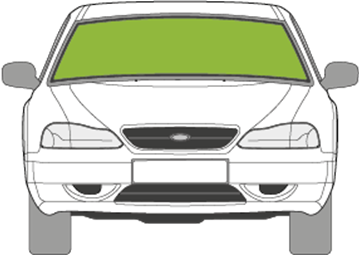 Afbeelding van Voorruit Kia Clarus sedan