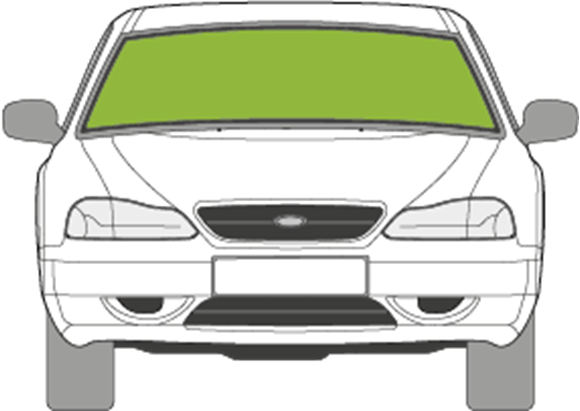 Afbeelding van Voorruit Kia Clarus sedan