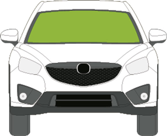 Afbeelding van Voorruit Mazda CX-5 2012-2013 sensor 1x camera