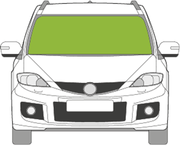 Afbeelding van Voorruit Mazda 5 2005-2010