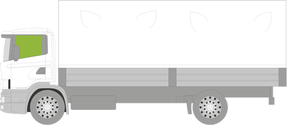 Afbeelding van Zijruit links Scania 4-serie 