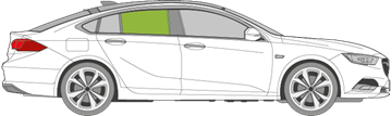 Afbeelding van Zijruit rechts Opel Insignia