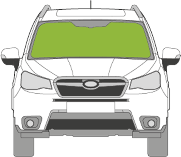 Afbeelding van Voorruit Subaru Forester sensor camera verwarmd
