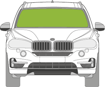 Afbeelding van Voorruit BMW X5 sensor zonneband