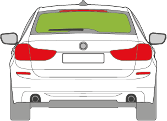 Afbeelding van Achterruit BMW 5-serie break
