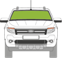 Afbeelding van Voorruit Ford Ranger 2d 2012-2018 verwarmd