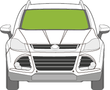 Afbeelding van Voorruit Ford Kuga 2012-2019 verwarmd