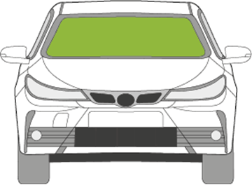 Afbeelding van Voorruit Toyota Corolla sedan camera/DAB antenne 