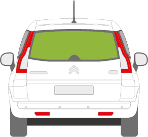 Afbeelding van Achterruit Citroën C4 Grand Picasso 