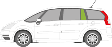 Afbeelding van Zijruit links Citroën C4 Grand Picasso 