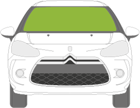 Afbeelding van Voorruit Citroën DS3 sensor (ronde)