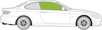 Afbeelding van Zijruit rechts BMW 3-serie cabrio 