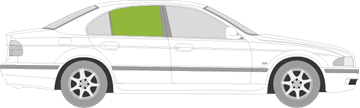 Afbeelding van Zijruit rechts BMW 5-serie sedan