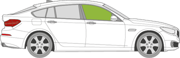 Afbeelding van Zijruit rechts BMW 5-serie GT