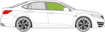Afbeelding van Zijruit rechts Mazda 6 5 deurs