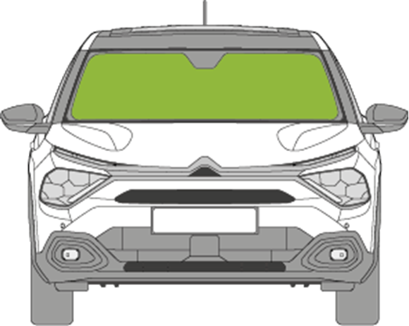 Afbeelding van Voorruit Citroën C4 2022- camera/sensor/condenssensor