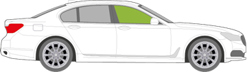 Afbeelding van Zijruit rechts BMW 7-serie 