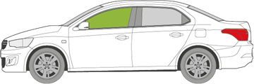 Afbeelding van Zijruit links Citroën C-Elysee
