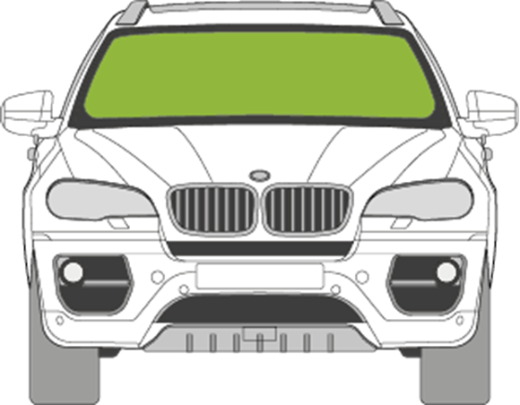 Afbeelding van Voorruit BMW X6 2011-2014 sensor/HUD