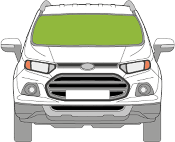 Afbeelding van Voorruit Ford Ecosport 2018- sensor/verwarmd