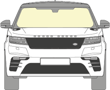 Afbeelding van Voorruit Range Rover Velar 2021- solar/camera/sensor