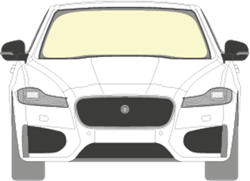 Afbeelding van Voorruit Jaguar XF sedan solar/sensor/camera/verwarmd/HUD